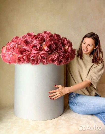 Шляпная коробка на заказ с лого