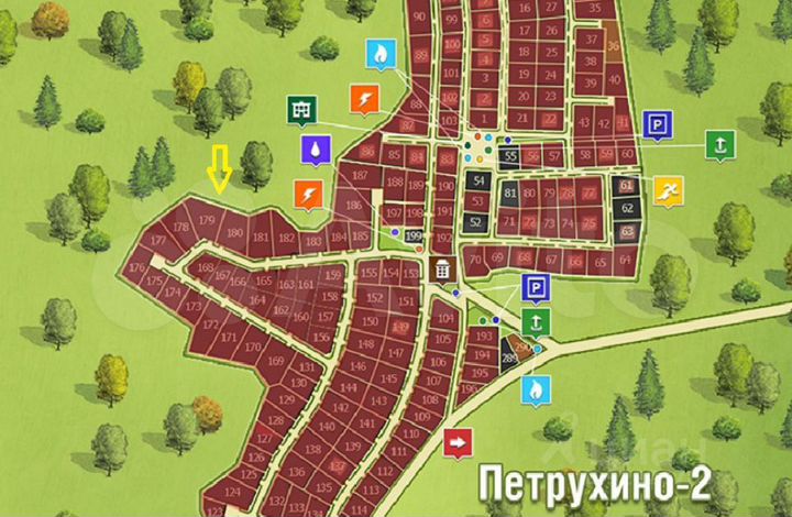 Участок 22,2 сот. (ИЖС)