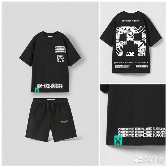 Костюм детский Zara Minecraft