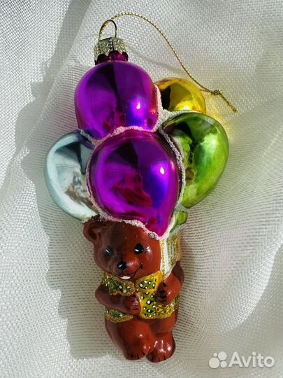 Елочные игрушки стекло