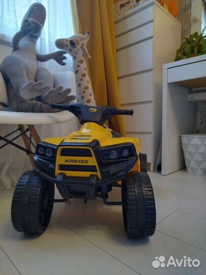 Квадроцикл /электромобиль детский kreiss