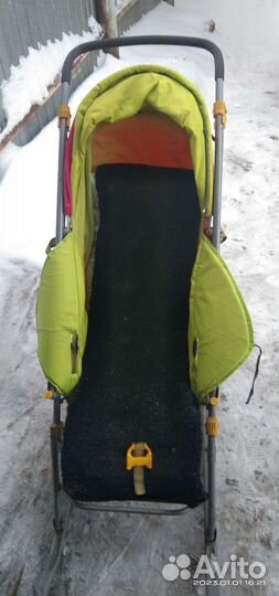 Детские санки коляска бу