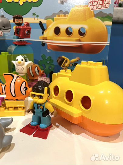 Lego duplo подводный мир