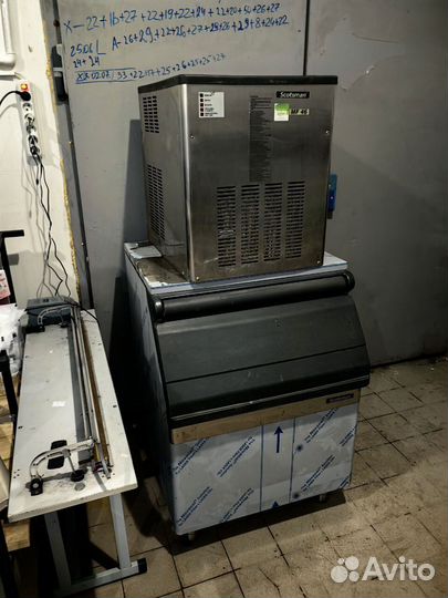 Льдогенератор scotsman колотый лед