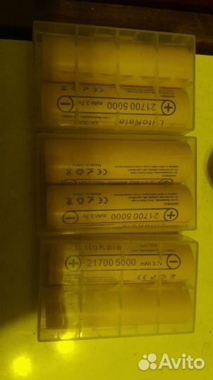 Аккумуляторы 21700 liitokala