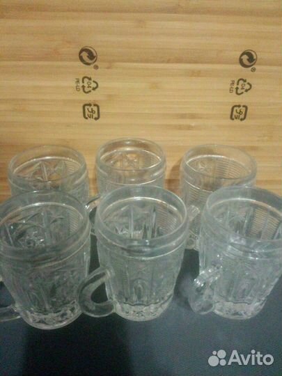 Кружка хрустальная