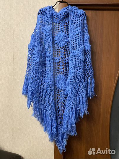 Шикарная новая яркая Стильная шаль, Hand made