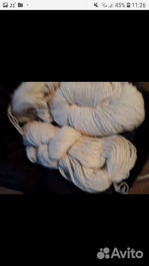 Пряжа овечья для вязания