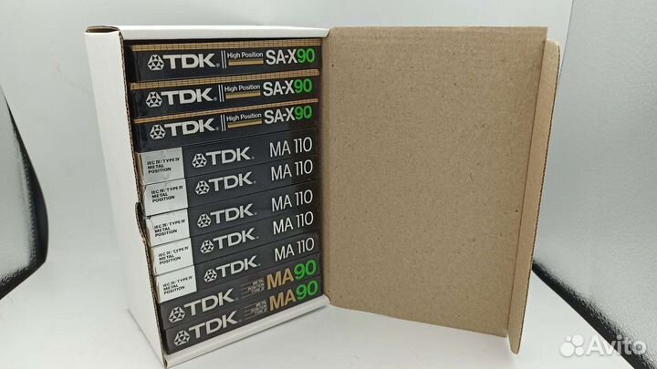 Коробка блок для коллекции аудиокассет