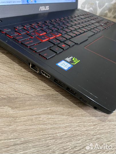 Игровой asus core I7/GTX 1050 Ti/SSD/8 озу