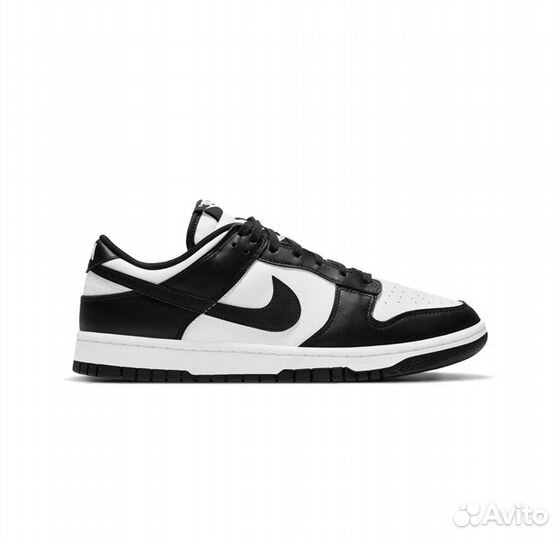 Кроссовки nike dunk low black 45 оригинал