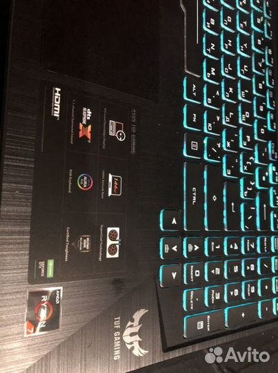 Игровой ноутбук asus