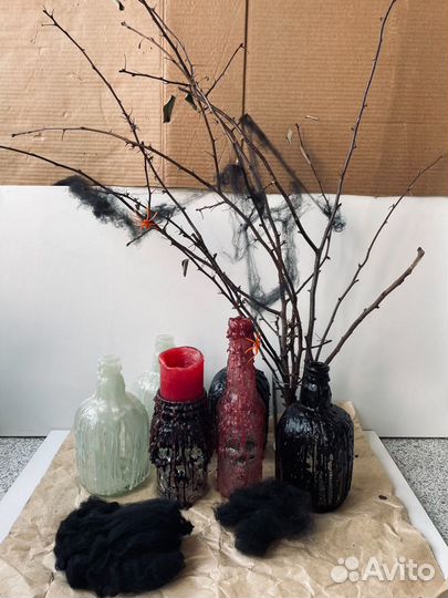 Декорации череп Хэллуин