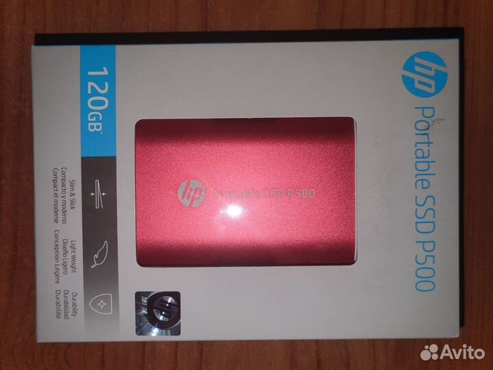 Hp Portable ssd p500 120gb