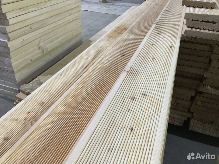 Террасная доска лиственница вельвет