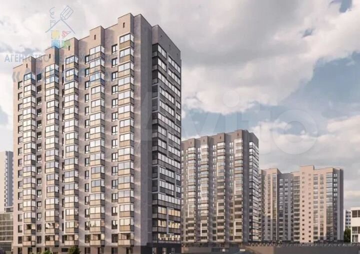 2-к. квартира, 49,9 м², 16/16 эт.