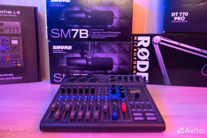 Звуковое оборудование для записи подкастов