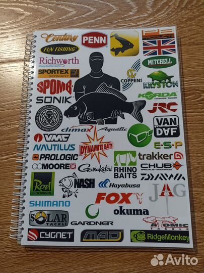 Маркерный блокнот для карповой рыбалки