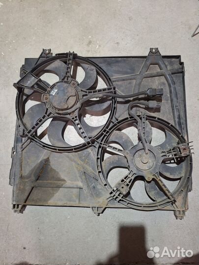 Вентилятор охлаждения радиатора Киа Соренто BL