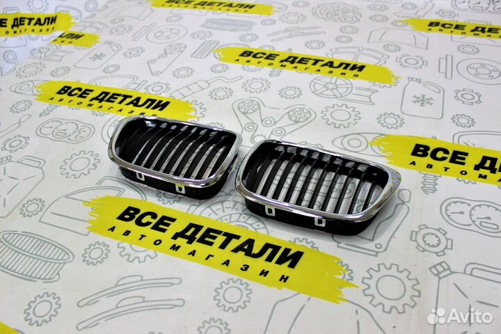 Решетка радиатора BMW E39 00-03 хром