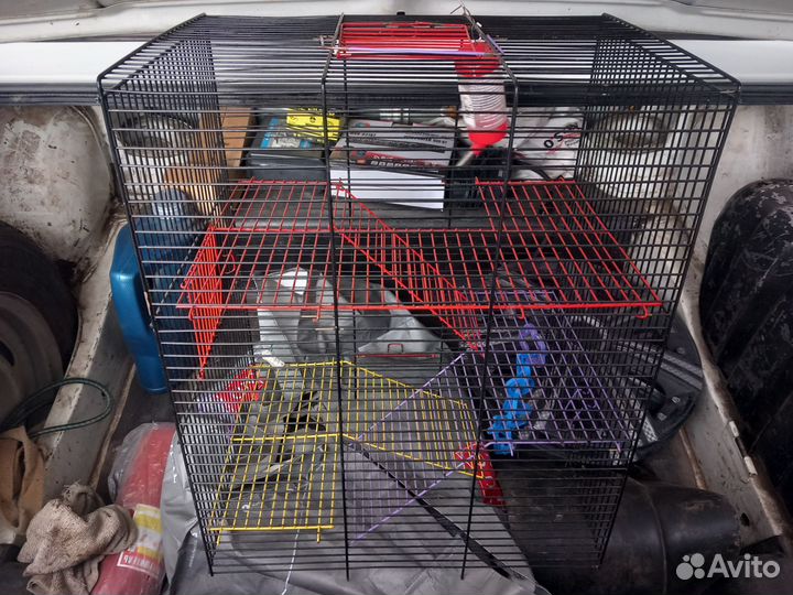 Клетка для грызунов большая