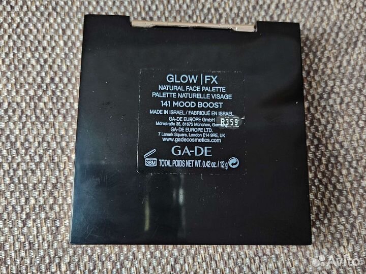 Румяна/палетка Ga-de Glow fx 141