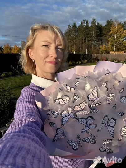 Букет из бабочек