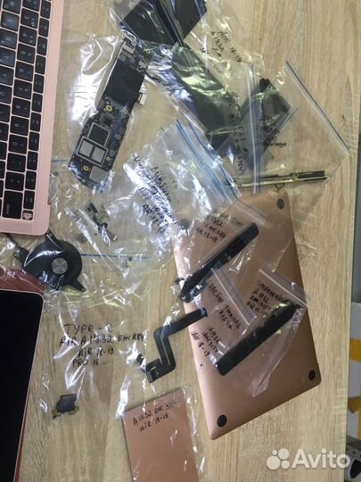 Разбор MacBook Air a1932 emc3184