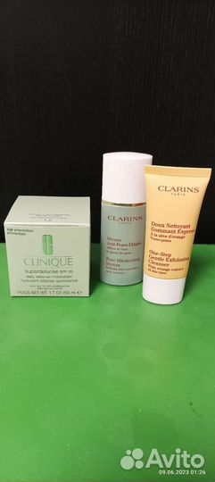 Кремы для лица clarins и clinique