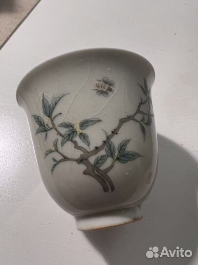 Чайный сервиз из китайского костяного фарфора