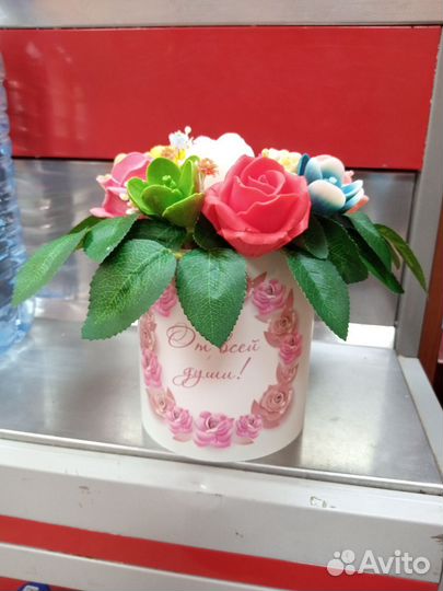 Букеты из мыла