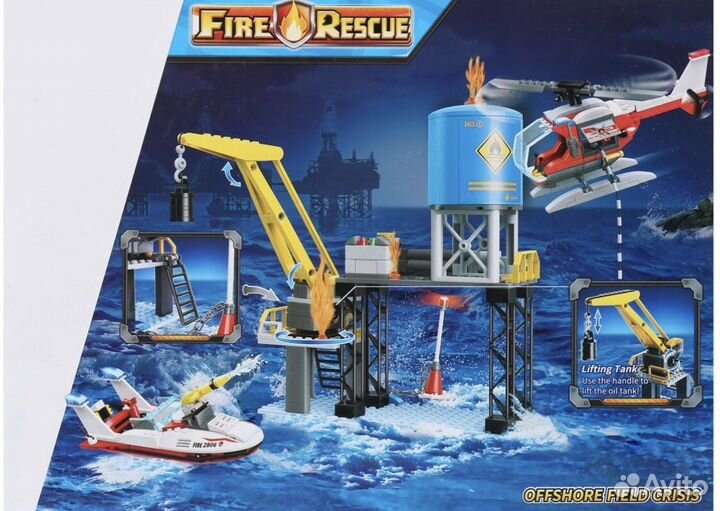 Конструктор qman тушение пожара