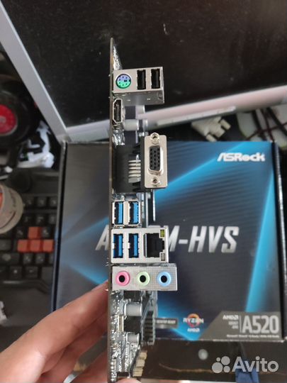 Материнская плата am4 a520