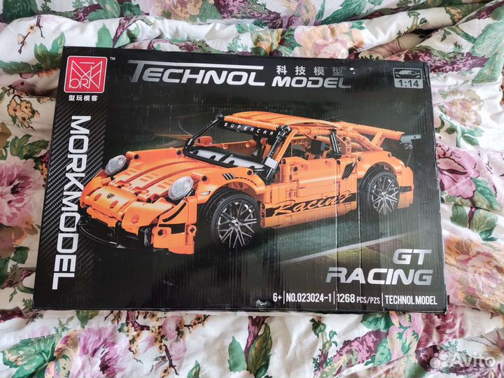 Конструктор, аналог Lego Technic, porsche 911