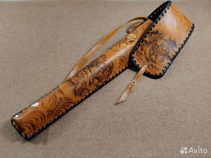 Чехол для шампуров из кожи