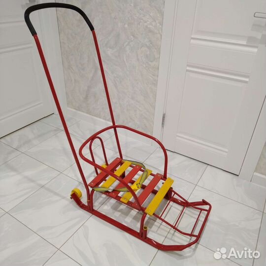 Детские зимние санки