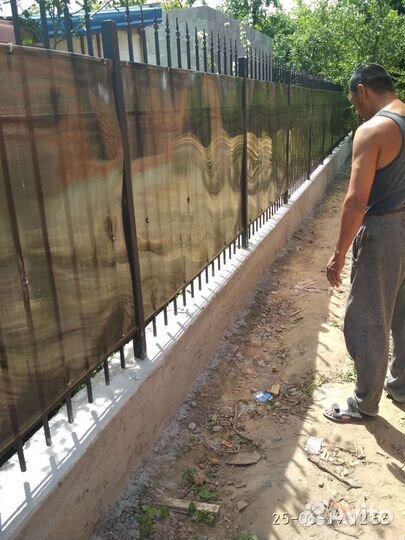 Изготовление, установка заборов из металла