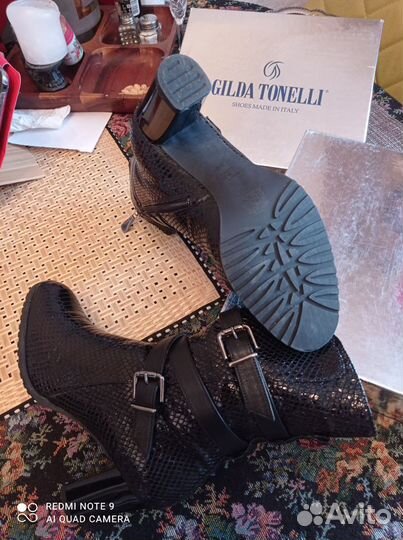 Сапоги зимние Италия Gilda Tonelli оригинал