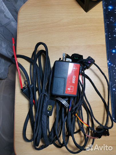 Кнопка на пульт GSM для подогревателя двигателя