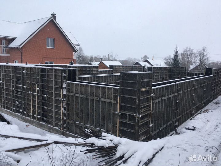 Строительство фундаментов