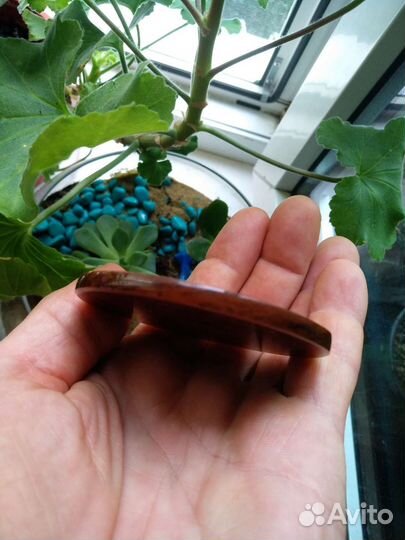 Эмблема Города Волгоград на Натуральном Камне