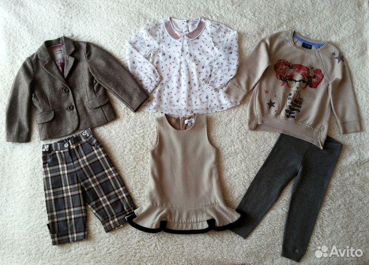 Стильные вещи на 3-4 года