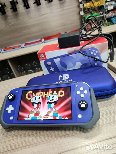Nintendo switch lite 64гб прошитая