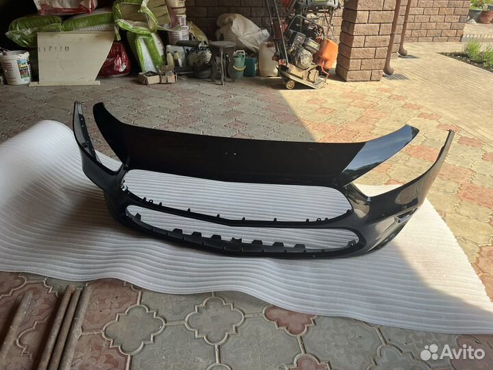 Бампер w177 передний