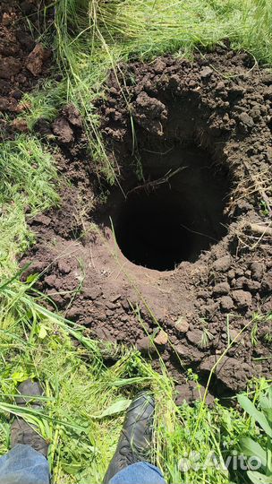 Услуги ям бура.Автовышки