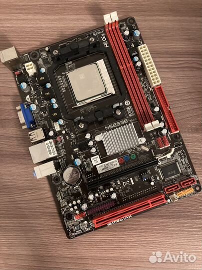 Материнская плата комплект biostar N68S3B AM3