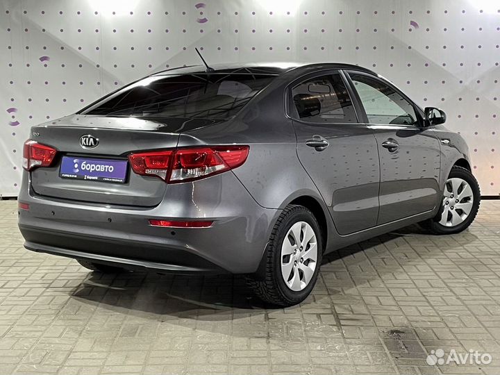 Kia Rio 1.6 AT, 2015, 79 488 км