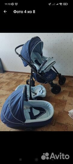 Коляска 3 в 1 с автолюлькой