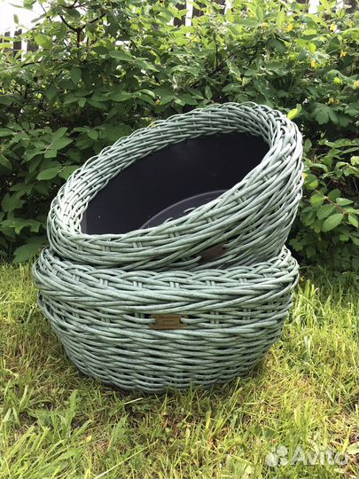 Набор кашпо для цветов уличное