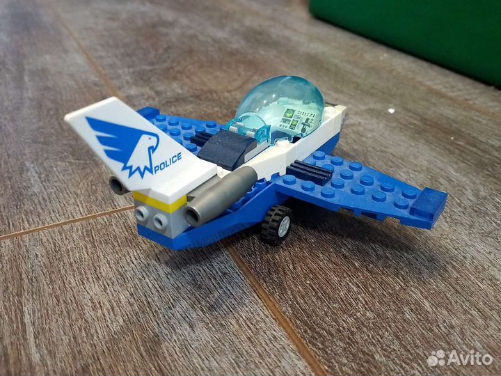 Lego City полицейский самолет